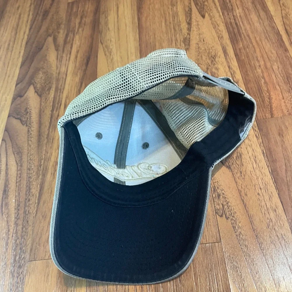 Mathews Archery Trucker Hat Mens OSFA Adjustable Snapback Mesh Cap Olive Green